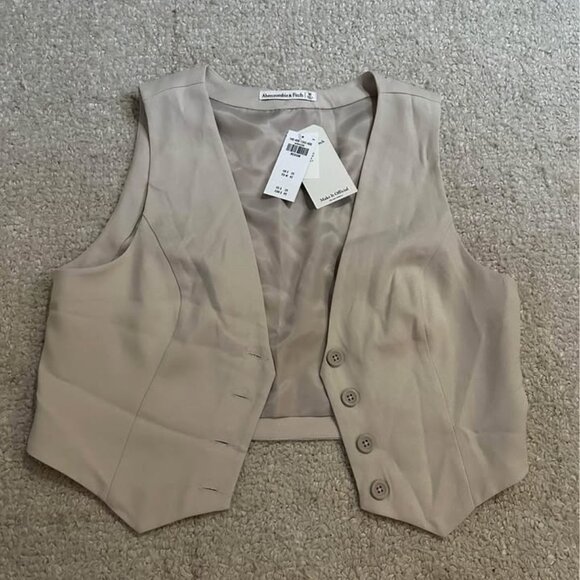 Abercrombie Suit Vest NWT - Picture 1 of 3